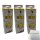 4Bro Ice Tea Honey Melon 3er Pack (3x1000ml Pack Eistee Honigmelone) + usy Block