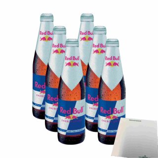 Red Bull Energy Drink 6er Pack (6x250ml Glasflasche) + usy Block