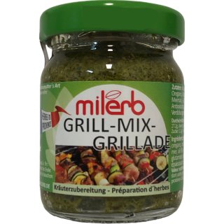 Milerb Grill Mix Kräuterzubereitung (50g Glas)