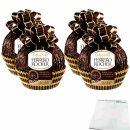 Ferrero Grand Rocher Zartbitterschokolade 4er Pack (4x125g Packung) + usy Block