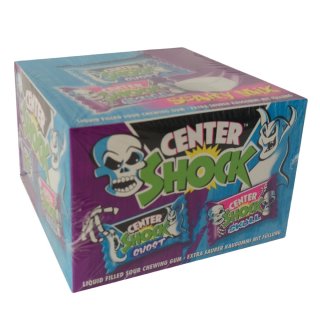 Center Shock Scary Mix Kaugummis extra sauer mit Füllung 100 Stück (400g Packung)