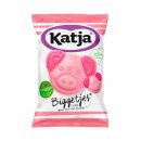 Katja Biggetjes 280g Beutel 3er Pack (3x mit Fruchtsaft) + usy Block