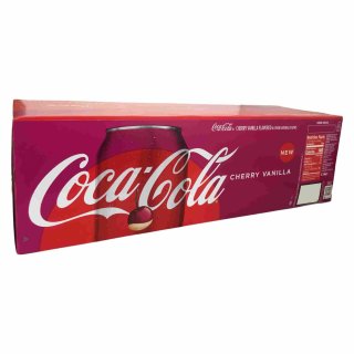 Coca Cola Cherry Vanilla USA (12x355ml Dose EINWEG)