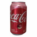 Coca Cola Cherry Vanilla USA 3er Pack (36x355ml Dose EINWEG) + usy Block