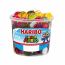 Haribo Super Mario Fruchtgummi 2er Pack (2x570g Runddose) + usy Block