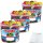 Haribo Super Mario Fruchtgummi 3er Pack (3x570g Runddose) + usy Block