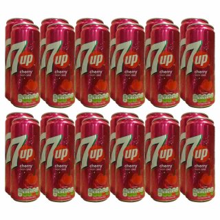 Seven Up Cherry BE (24x330ml Dose EINWEG)