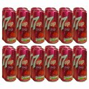 Seven Up Cherry BE 3er Pack (72x330ml Dose EINWEG) + usy...