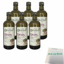 Carapelli Olio Extra V. Delizia, natives Olivenöl 6er Pack (6x 0,7 Liter Flasche) + usy Block