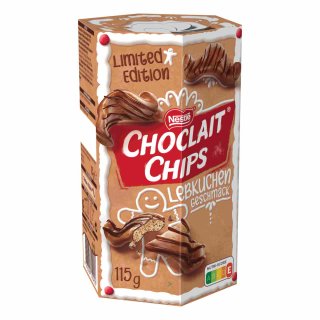 Nestle Choclait Chips Lebkuchen Geschmack (115g Packung)