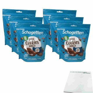 Schogetten Specials Choco Cookies Vanilla 6er Pack (6x125g Beutel) + usy Block