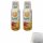 Frutta Max Bubble 12 Mango Getränkesirup 2er Pack (2x500ml Flasche) + usy Block