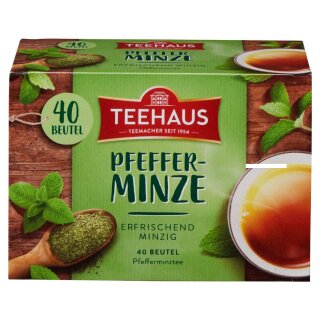 Teekanne Teehaus Pfefferminze (70g Beutel)