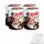 Ferrero duplo Black & White Limited Edition 10 Riegel 4er Pack (4x182g Packung) + usy Block