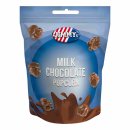 Jimmys Milk Chocolate Popcorn 3er Pack (3x120g Beutel) + usy Block