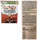 Nestlé Clusters Schokolade 3er Pack (3x330g Packung) + usy Block