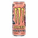 Monster Energy Juiced Monster Monarch (48x0,5l Dosen) + usy Block