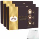 Ferrero Rocher Origins 3er Pack (3x187g Packung) + usy Block