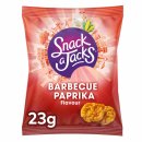 Snack A Jacks Galetts De Riz 8er Pack (8x 23g Reis- Waffel mit Barbeque Paprika)