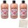 treaclemoon Peach Party Duschcreme 3er Pack (3x500ml Flasche) + usy Block