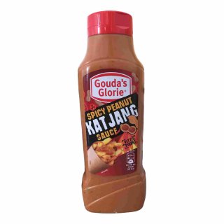 Goudas Glorie Spicy Peanut Katjang Sauce (650ml Flasche)