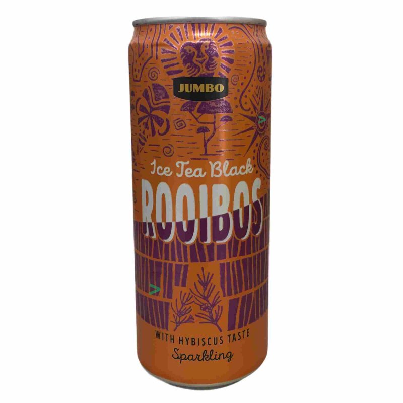 Sparkling Rooibos Tea Jumbo Ice Tea Black Rooibos sparkling 0,33l Dose