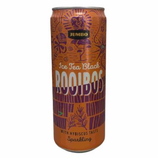 Jumbo Ice Tea Black Rooibos sparkling (0,33l Dose)
