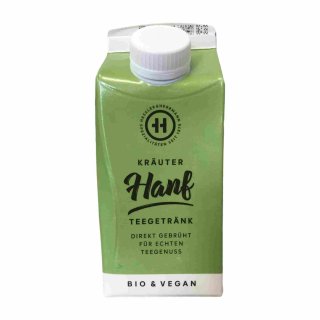 Hessler & Herrmann Kräuter Hanf Teegetränk (330ml Pack)