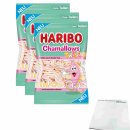 Haribo Chamallows Twirlies 3er Pack (3x200g Beutel) + usy Block