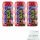 Mentos Gum SOUR Strawberry 3er Pack (3x30g Dose) + usy Block