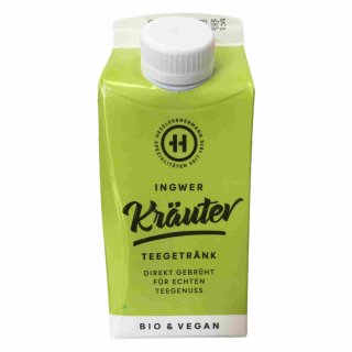 Hessler & Herrmann Ingwer Kräuter Teegetränk (330ml Pack)