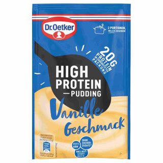 Dr. Oetker High Protein Pudding Vanille (55g Beutel)