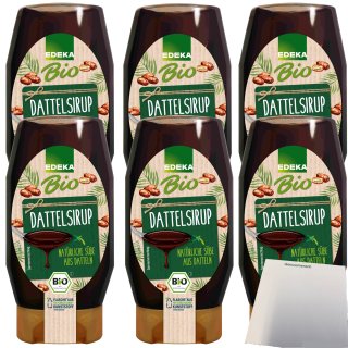 EDEKA Bio Dattelsirup 6er Pack (6x250ml Flasche) + usy Block