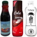 Cola Sirup Testpaket 3 für Wasserprudler (z.B. SodaStream & Sodapop)