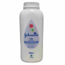 Johnsons Baby Powder 3er Pack (3x200g Flasche) + usy Block