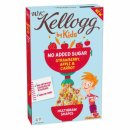 Kellogg by Kids Erdbeere,Apfel,Karotte 6er Pack (6x300g Packung) + usy Block