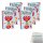 Kellogg by Kids Erdbeere,Apfel,Karotte 6er Pack (6x300g Packung) + usy Block