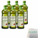Carapelli Olio Extra il Frantolio natives Olivenöl 6er Pack (6x1L Flasche) + usy Block