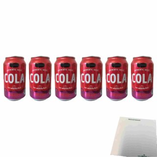 Jumbo Cola Cherry 6er Pack (6x0,33l Dose Kirsch-Cola) + usy Block