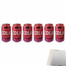 Jumbo Cola Cherry 6er Pack (6x0,33l Dose Kirsch-Cola) +...