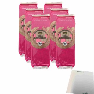 Jumbo Soba Nudeln 6er Pack (6x300g Packung) + usy Block