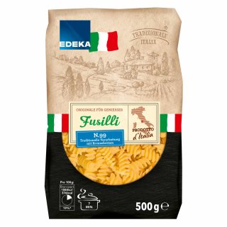 Edeka Fusilli N.99 (500g Beutel)
