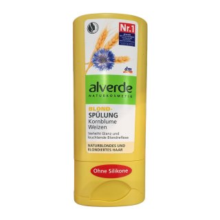 Alverde Blond Spülung Kornblume-Weizen (200ml Flasche)