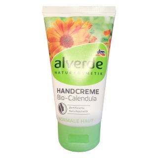 Alverde Handcreme Calendula Normale Haut (75ml Tube)