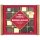 Lambertz Aachener Dominos Auslese umhüllt mit Zartbitter-, Vollmilch und weißer Schokolade 6er Pack (6x200g Packung) + usy Block