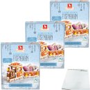 Lambertz Weiss Lebkucheneisenbahn zum Selbstbauen 3er...