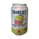 Charlies Organics Sparkling Water Raspberry & Lime...