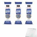 QNT Protein Bar Blueberry White Chocolate 3er Pack (3x55g Riegel) + usy Block