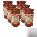 Podravka Ajvar Scharf 6er Pack (6x350g Glas) + usy Block