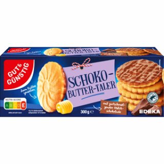 G&G Schoko-Buttertaler 300g (18er VPE)